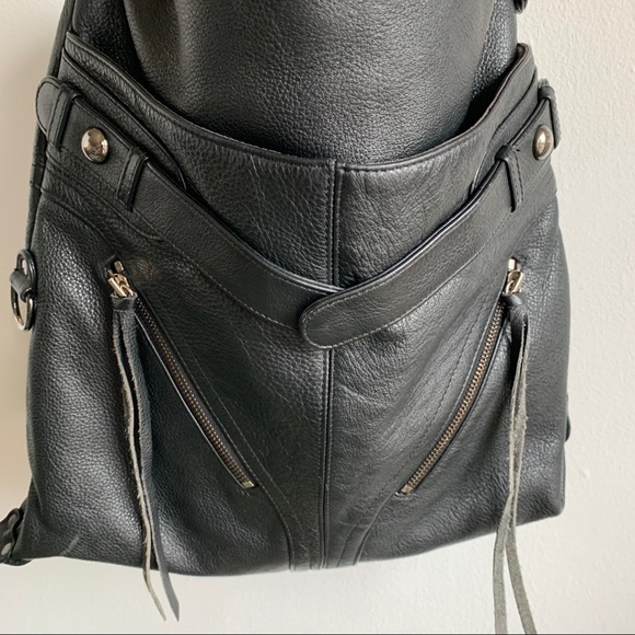 Botkier Black pebble leather hobo satchel bag - Picture 7 of 13